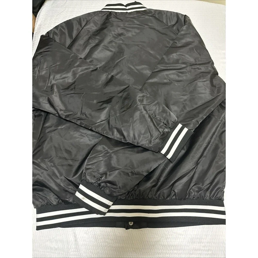 NWT Shaka Wear Bomber Jacket, Black Size X-Large